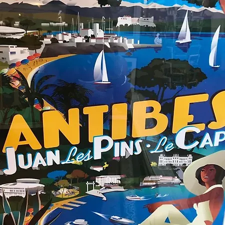 Daire Au Coeur De Juan Les Pins Antibes
