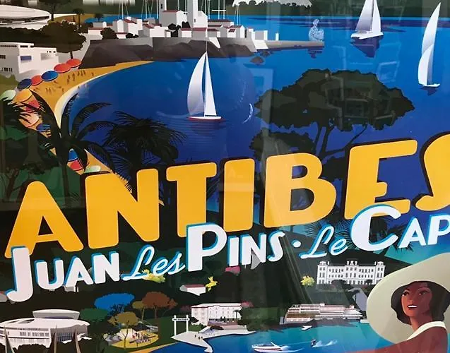 Apartamento Au Coeur De Juan Les Pins Antibes